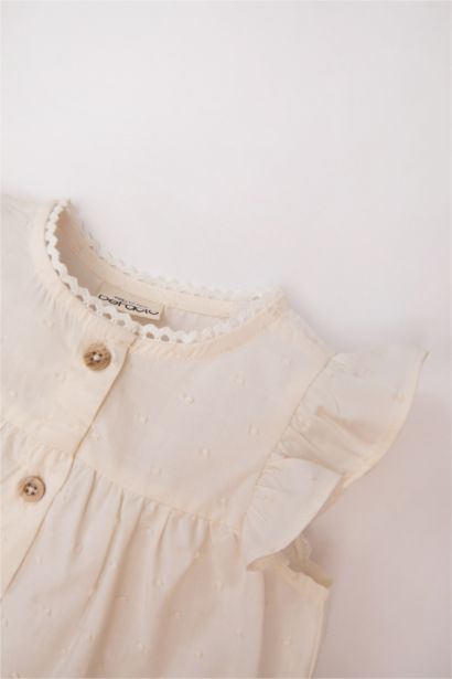 Robe à Manches Courtes pour Bébé Fille
