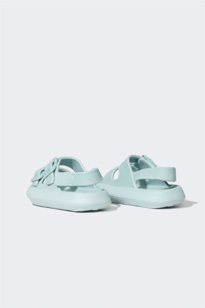 Girl Velcro Flat Heel Sandals