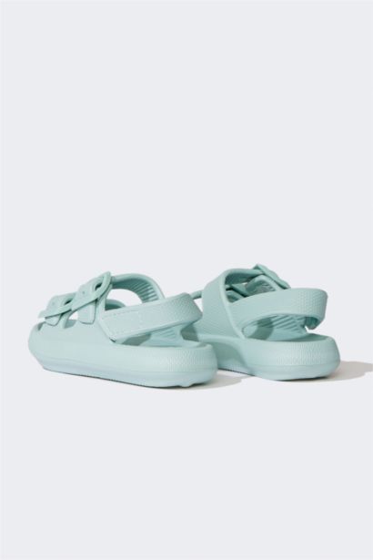 Девочка Липучка Плоская Подошва Эва Сандалии