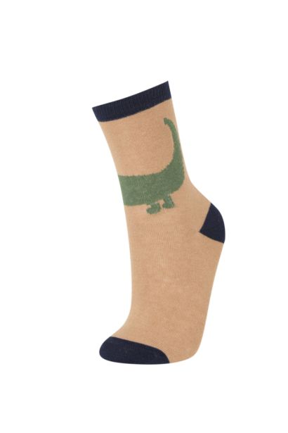 Chaussettes Longues Coton Hautes pour Garçon - 3 Paires