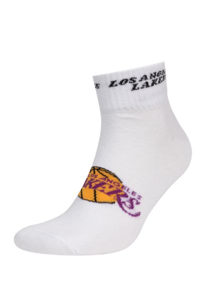 Man NBA Los Angeles Lakers Licensed 2 piece Short Socks