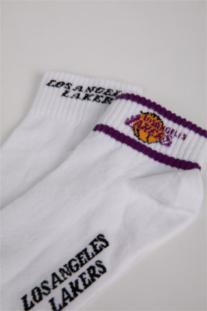 Man NBA Los Angeles Lakers Licensed 2 piece Short Socks