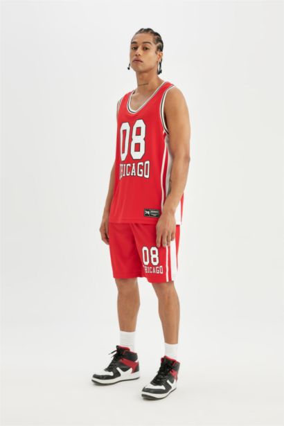 DeFactoFit Standard Fit Heavy Fabric Sleeveless T-Shirt