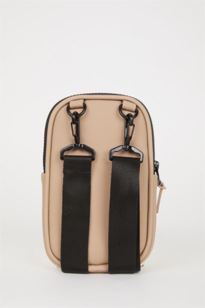 Faux Leather Phone Bag