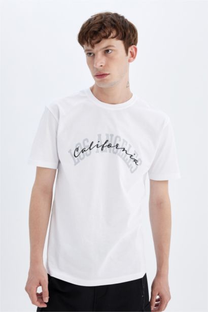 Regular Fit Crew Neck Short Sleeve T-Shirt