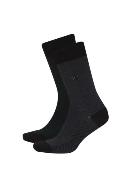 Erkek Dikişsiz Ultra Soft 2'li  Bambu Premium Uzun Çorap