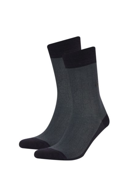 شرابات طويل رجالي بامبو - قطعتين