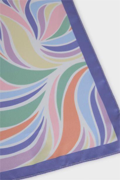 Woman Printed Foulard