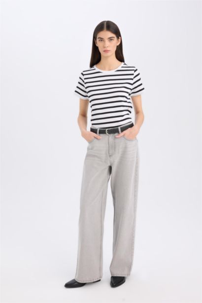 Regular Fit Crew Neck Short Sleeve T-Shirt