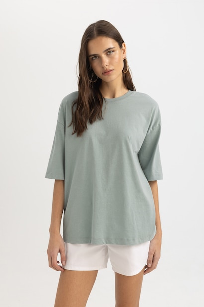 Oversize Fit Short Sleeve T-Shirt