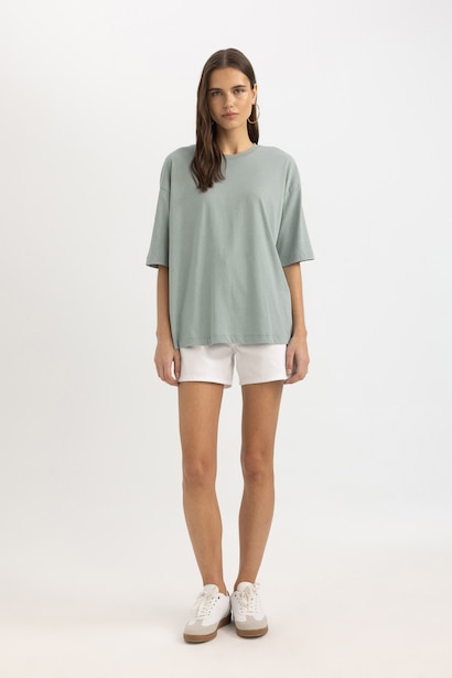 Oversize Fit Short Sleeve T-Shirt