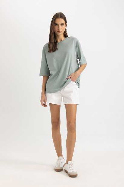 Oversize Fit Short Sleeve T-Shirt
