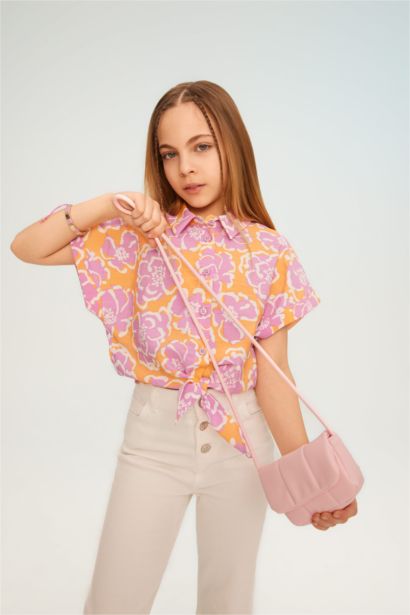 Сумка из искусственной кожи для девочек