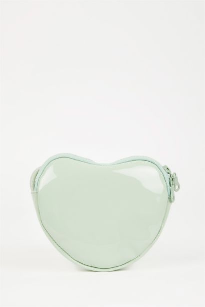 شنطة كروس بودي بناتي جلد صناعي بطبعة قلب