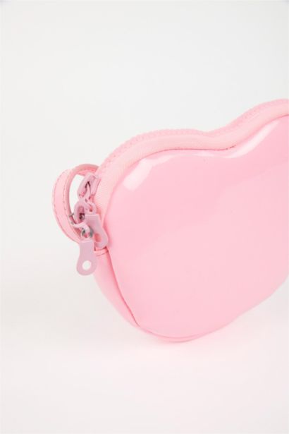 Girl Shiny Faux Leather Handbag