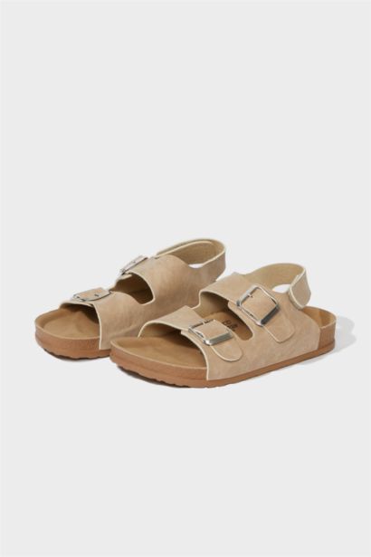 Girl Velcro Flat Sole Sandals