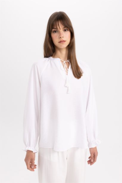 Relax Fit Long Sleeve Tunic