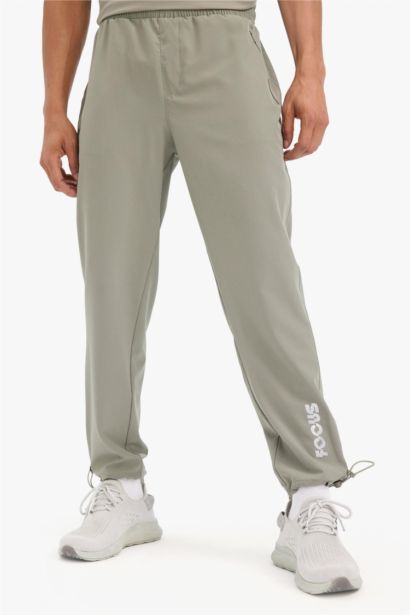 DeFactoFit Slim Fit Double Pocket Woven Sports Joggers