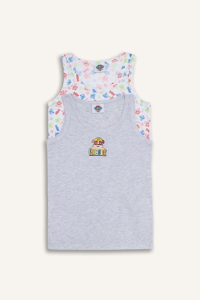 Boy Paw Patrol Animal Print 2 Piece Undershirts