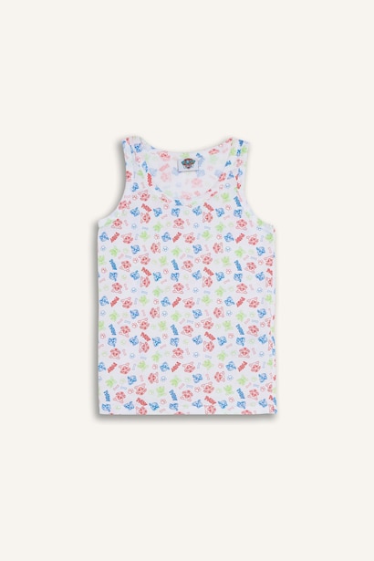Boy Paw Patrol Animal Print 2 Piece Undershirts