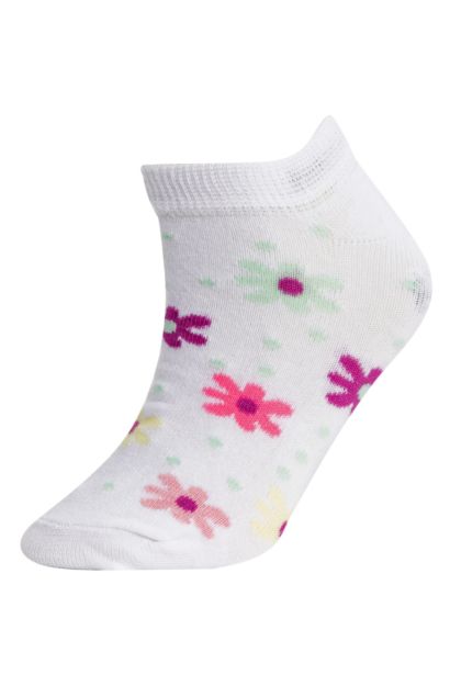Chaussettes Courtes Coton pour Fille - 5 Paires