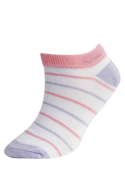 Chaussettes Courtes Coton pour Fille - 5 Paires