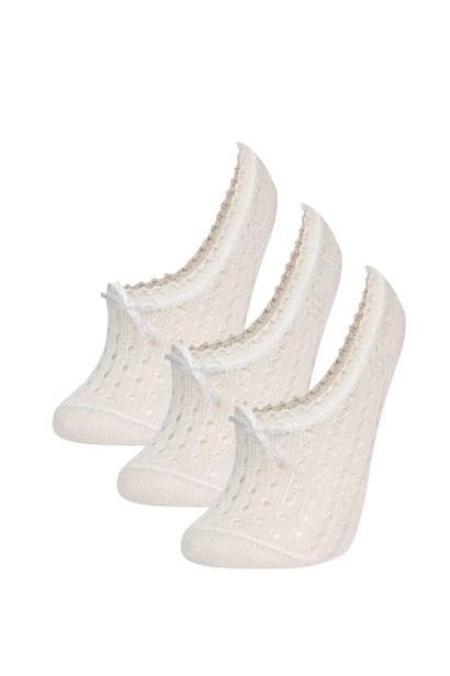 Носки из хлопка для девочек, 3 пары