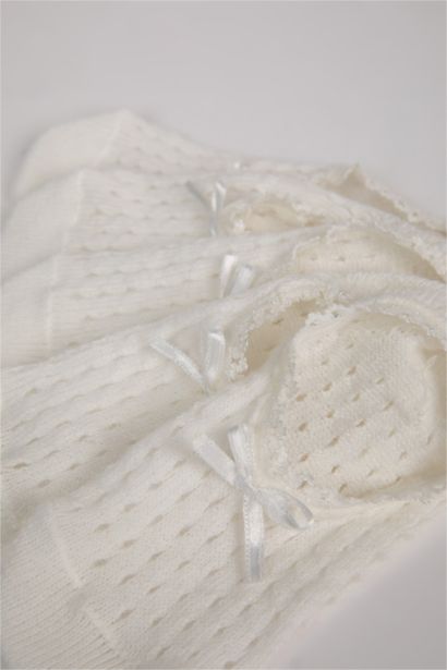 Носки из хлопка для девочек, 3 пары