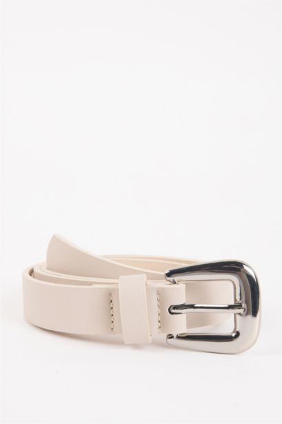 حزام حريمي كلاسيكي جلد صناعي