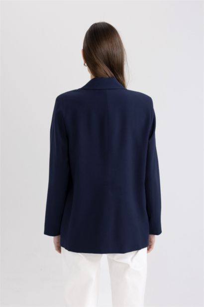 Әйелдерге үлкен пішім Блэйзер