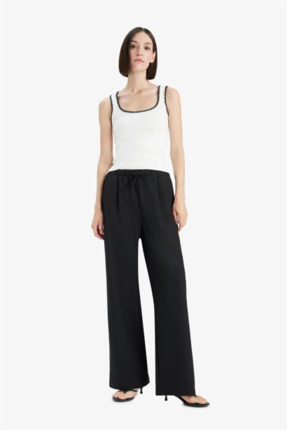High Waist Trousers