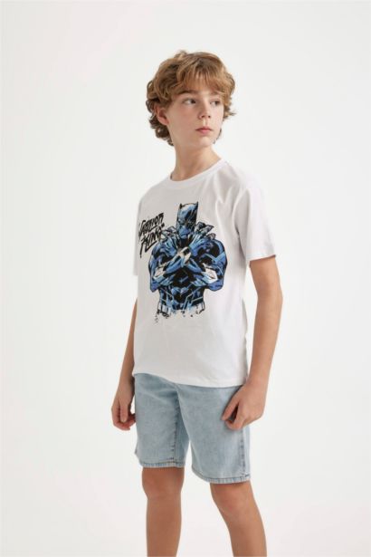 Boy Marvel Regular Fit Crew Neck Short Sleeve T-Shirt