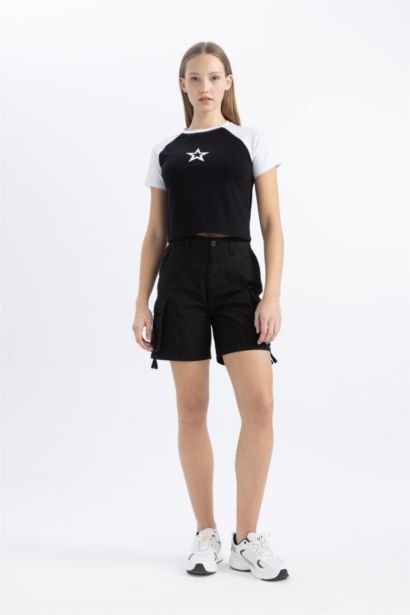 Coool Fitted Baskılı Kısa Kollu Tişört