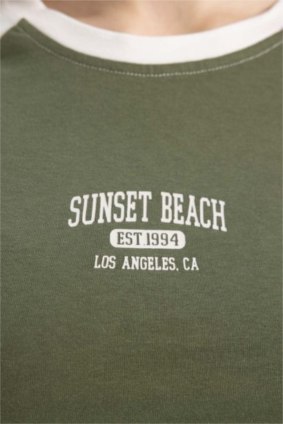 تيشيرت نص ردن سليم فيت