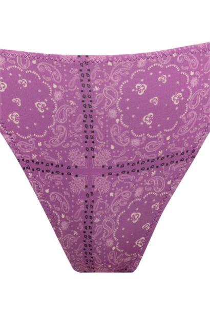 Fall in Love Regular Fit Paisley Bikini Bottom