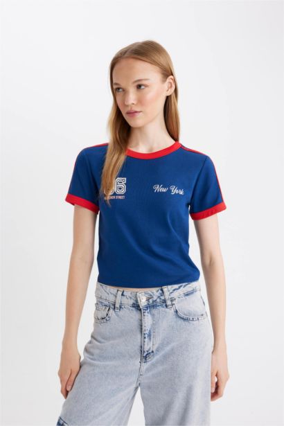 Fitted Modal Short Sleeve T-Shirt