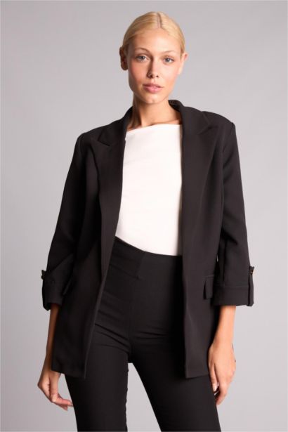 Oversize Basic Blazer Ceket