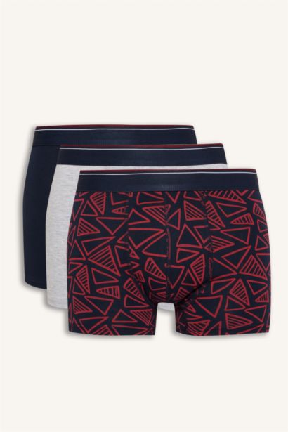 Regular Fıt 3'lü Boxer