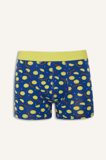 Regular Fıt Meyve Desenli 3'lü Boxer