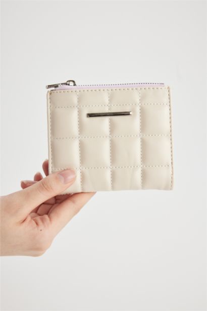 Kadın Kapitone Suni Deri Cüzdan