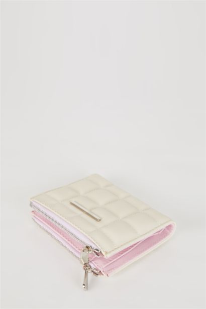 Kadın Kapitone Suni Deri Cüzdan