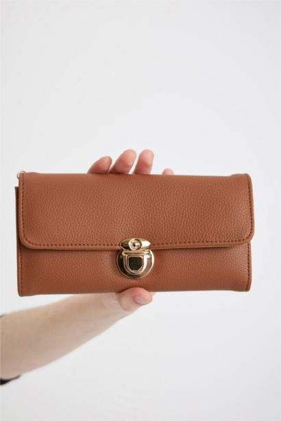 Woman Faux Leather Wallet