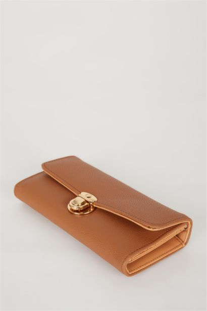 Woman Faux Leather Wallet