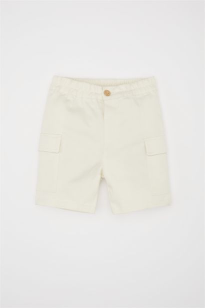 سيت ولادي تي شيرت وشورت بطبعة نمر - قطعتين