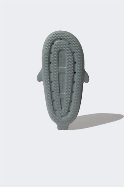 Boy High Sole Shark Eva Slippers