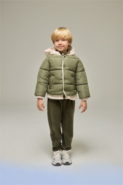 جاكيت نفخ ولادي مقاوم للماء