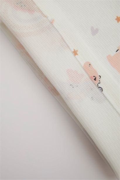 Baby Girl Dinosaur Printed 2 Piece Pajama Set