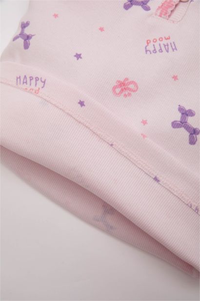 Baby Girl Dog Printed 2 Piece Pajama Set