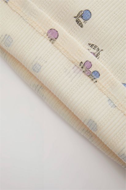 Baby Girl Fruit Patterned 2 Piece Pajama Set