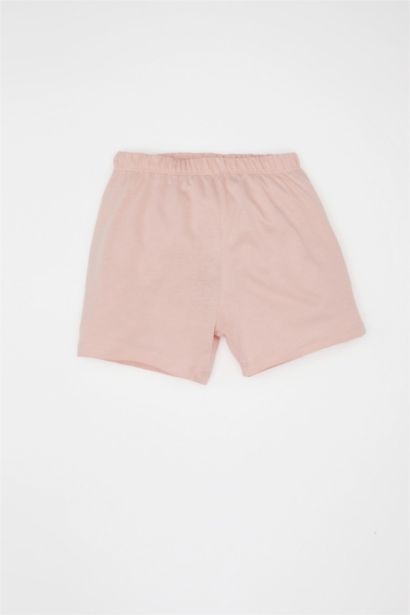 طقم بيجاما ممشط بطبعة يونيكورن - قطعتين